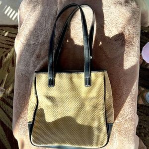 Lord & Taylor woven bag